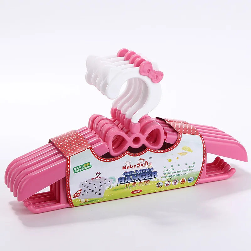 

Plastic Expandable Clothes Hanger Plastic Cartoon Design Pliable Coat Hanger Multifunctional Drying Hangers, Colorful