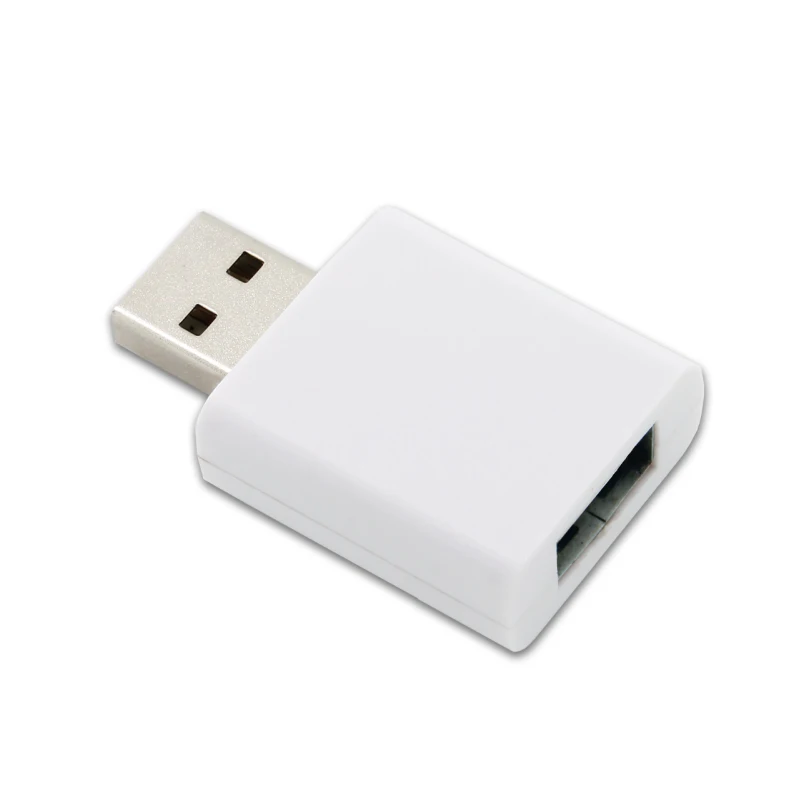 

Boesy USB Condom Sync Stop Adapter USB Data Blocker with Smart Charge, Black;white or other colors