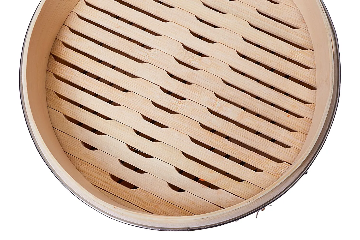 2tier Bamboo Stainless Steel Steamer Basket With Stainless Steel And Lid Buy Bamboo Steamer