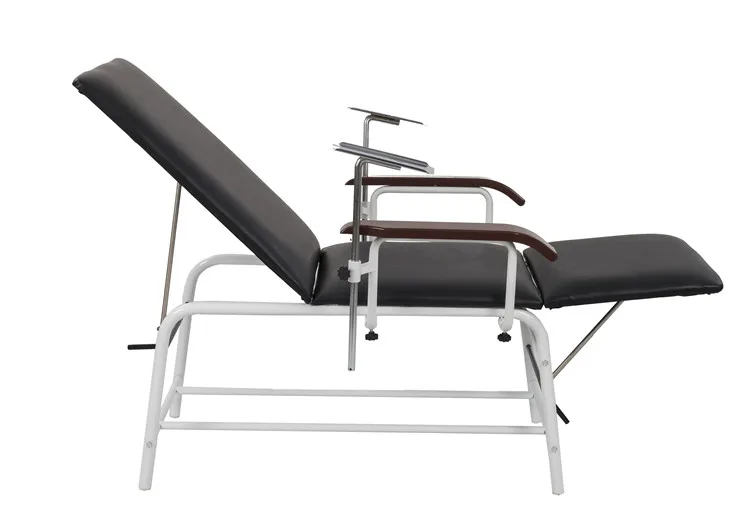 Hot sales stainless steel medical furniture blood donor chair in hospital examination table