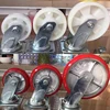 Medium duty PU/PVC Industrial swivel Castor wheel Hand Carts Heavy Duty 5 inch PP Industrial Castor Wheel