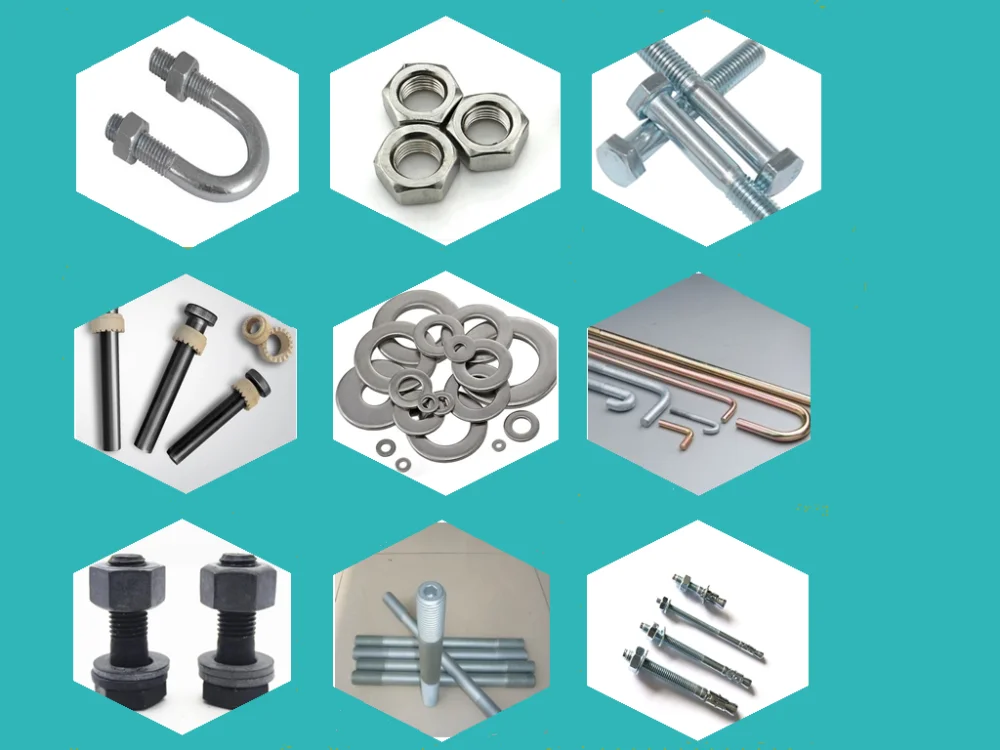 Fasteners Customized High Strength Hex Bolts M8 M10 M12 M14 M16 M20 M30 M38 M45 Grade 4.8