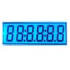 Custom 7 Segment monochrome display screen glass TN LCD display
