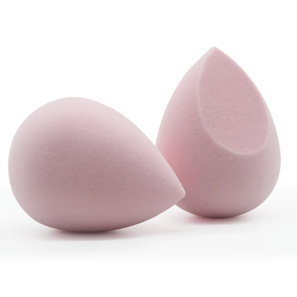 New Hottest Imported Velvet Beauty Make Up Sponges Custom Oem Fuzzy Microfiber Makeup Sponge
