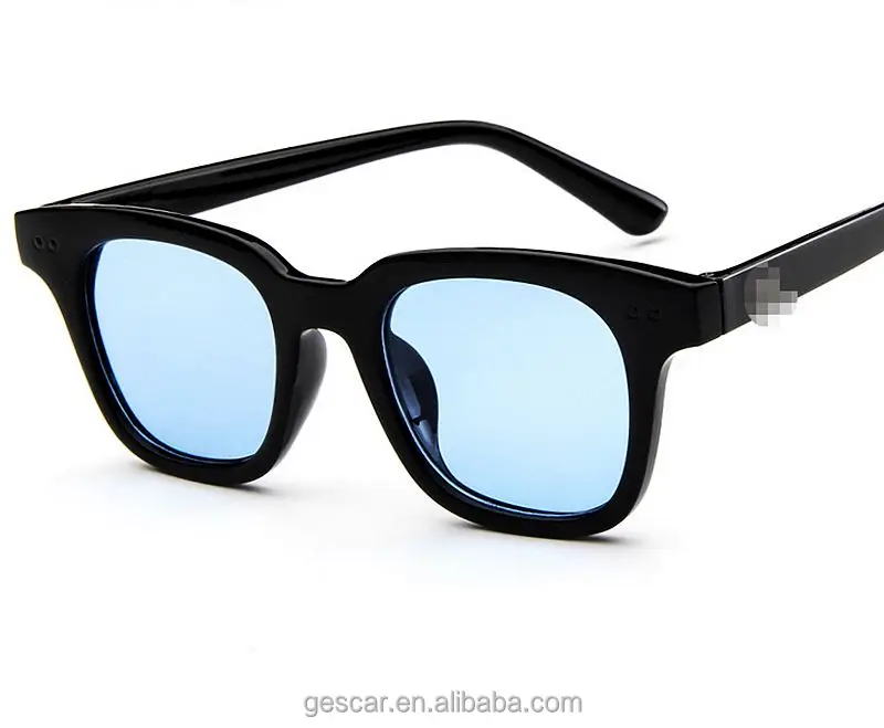 

Black frame Resin lens Vintage Glasses Optical korea colorful sunglasses, Colors