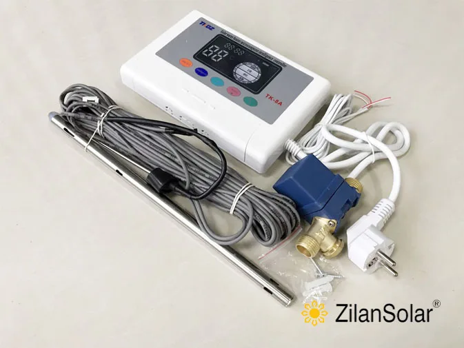 TK-8A solar water heater controller with non pressure solenoid valve