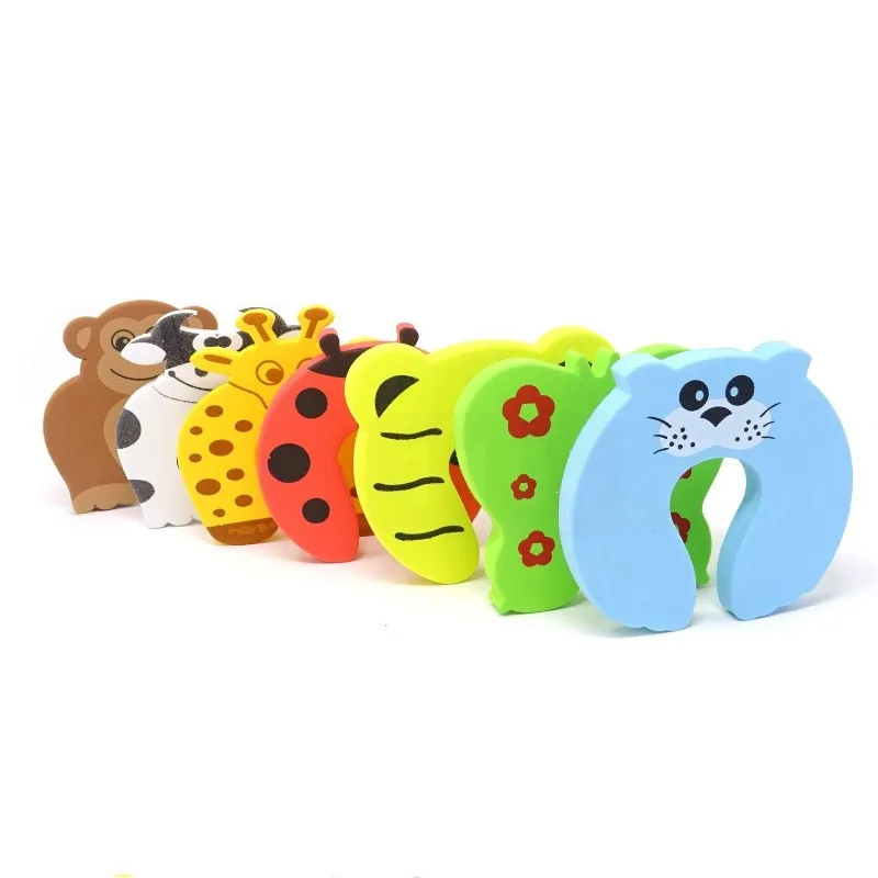 

Funny Animal EVA Door Stopper for Children Kids Baby, Blue,green,yellow,red,orange,brown,white