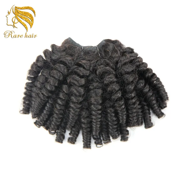 Beauty Braid Gel Comb Afro Puff Curly Cheveux Humain Hair In