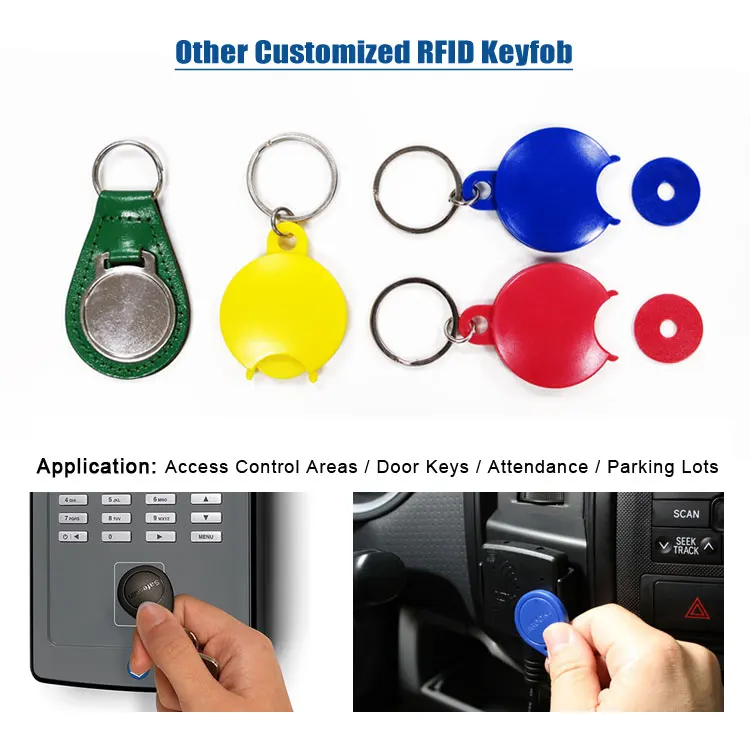 Rewritable Custom Electronic Em Marin China Rfid Key Tag Keychain Buy
