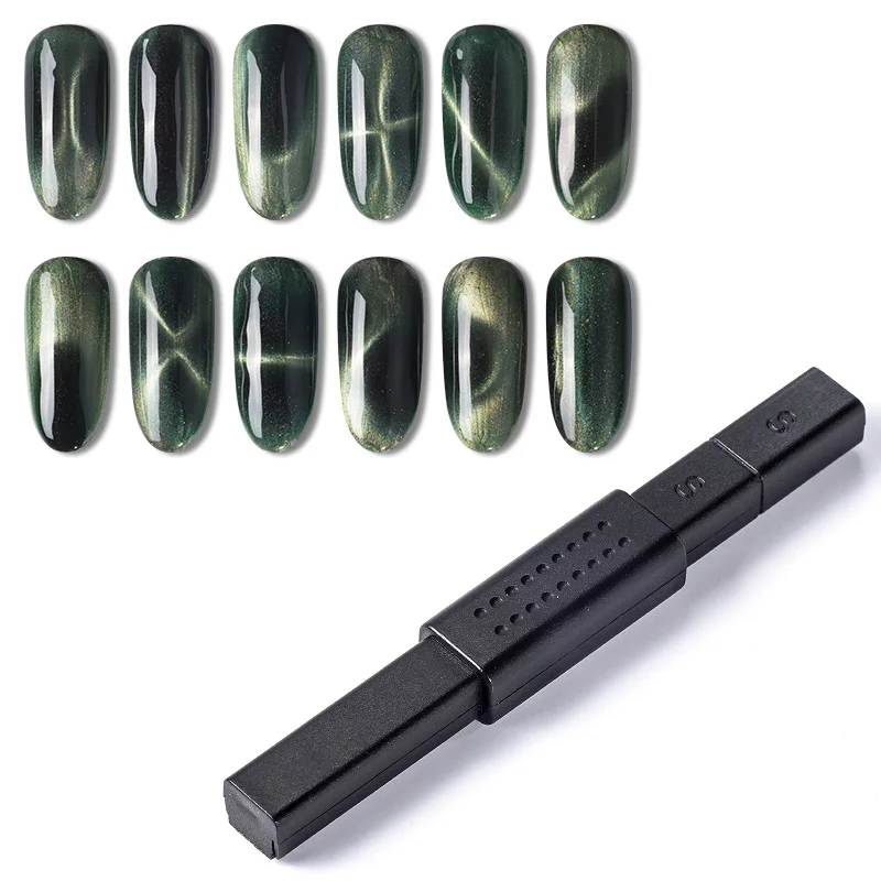

Multifunctional Double End Strong Nail Cat Eye Gel Polish Magnet, Black