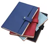 Notebook Tool A5 Sub diary Simple Leather Buckle Meeting Notebook Business Soft Leather Office Supplies