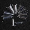 Fashionable Design Pointy Nail Tips Natural White Transparent French Sharp Stiletto Nail Tips For Nail Art