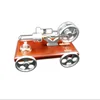 Stirling engine model car small car environmental protection power source drives energy-saving environmental protection model to
