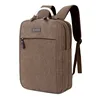 Fashion business leisure outdoor travel hiking vintage blank canvas laptop backpack
