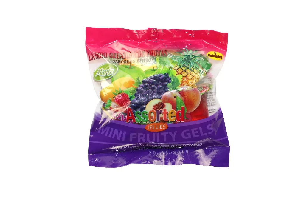 5 Pcs Oem Sweet Jellies Halal Mini Fruit Jell With Your Logo Buy