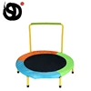 Factory price best exercise fitness trampoline with handle with handle