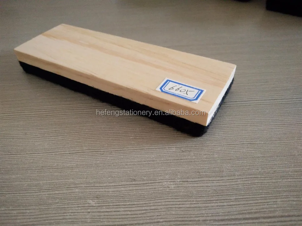 
High Quality Wooden Whiteboard Erase, Wood Blackboard Eraser 