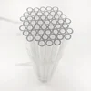 Customized transparent plastic tube petg/pvc/pet/pc material hard plastic pipe