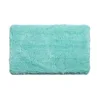 Simple solid color microfiber carpet home thickening non-slip bath mats