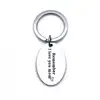 Remember I love you mom oval keychain gift for Mother's Day