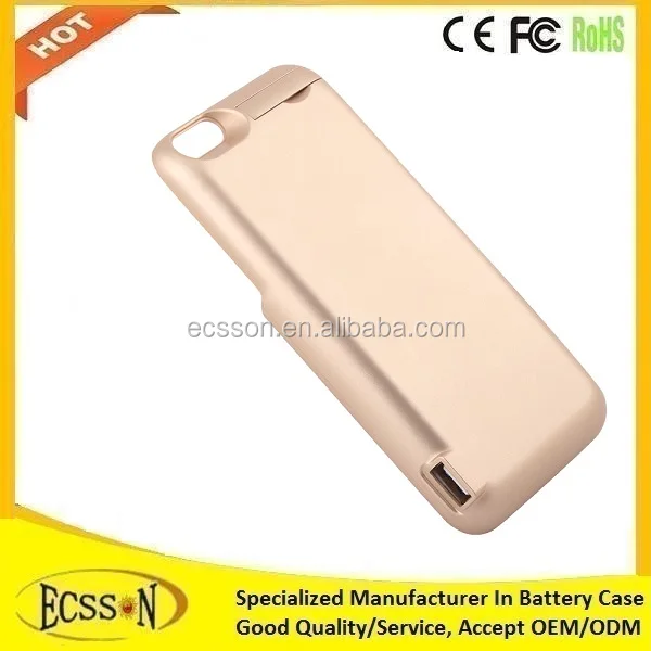 7000mAh rechargeable battery case for iphone , OEM ODM super battery case for iphone 6 , 18650 battery case with MFI