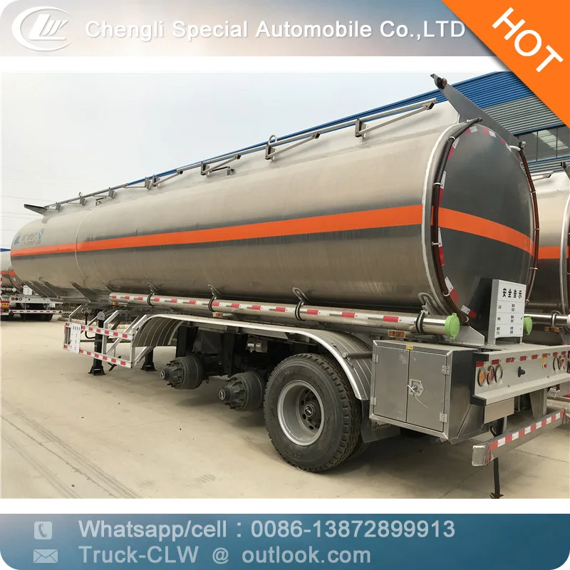 Saudi Arabia 56000 Liters Glossy Fuel Tank Semi Trailer Manufacturer