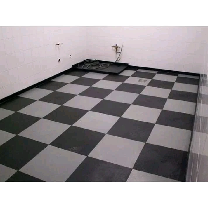 Heavy Duty Industrial PVC Interlocking Invisible Locks Floor Tiles