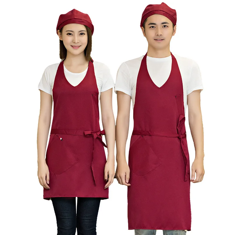 

Z894 Multi -Color Kitchen Aprons Home Cooking Apron Chef Aprons Cafe Cprons