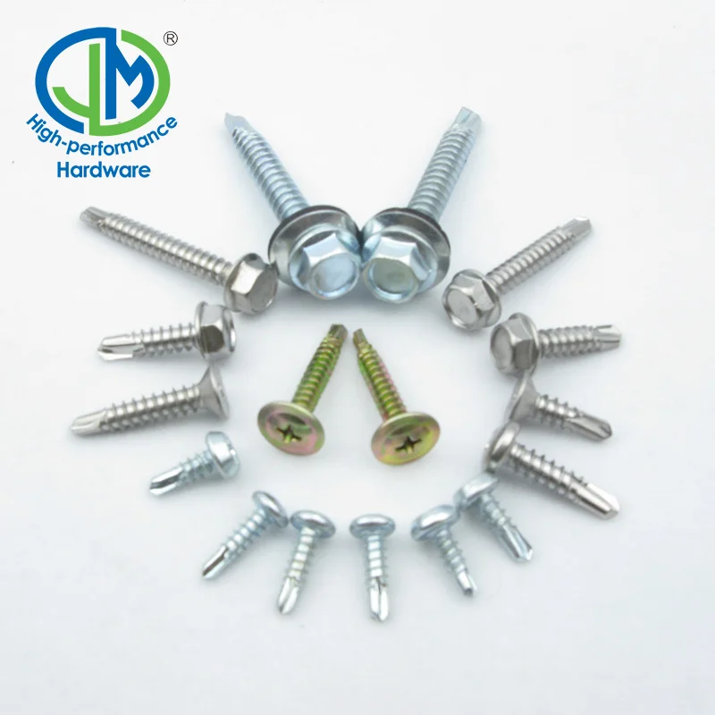 
Production of self drilling screws custom snap fastener 