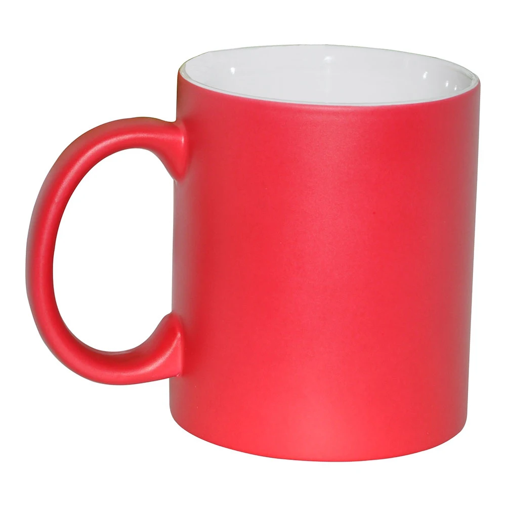 

36pcs/carton Matt Glossy Red 11OZ Blank Sublimation Color Changing Mugs, Magical Cup, Sublimation Full Color Changing Mug, White