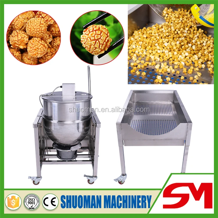popcorn coating machine