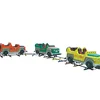 Amusement Park Kids Riding Outdoor Kids Jeep Style Railway Electric Train For Shopping Mall