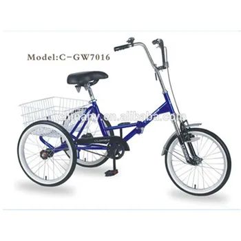 three wheel tandem bike