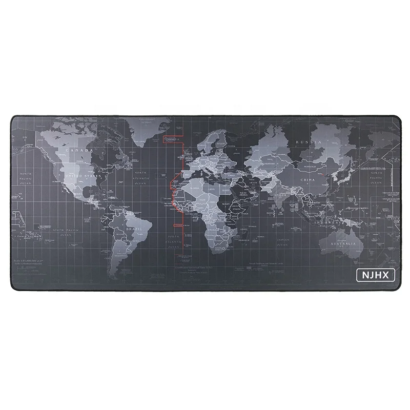 

HX big mouse mat map Extend large Mouse Pad Gamer large Computer Mousepad, Any color is available