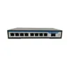 New design sfp 9 ports managed 9port fiber switch with great price