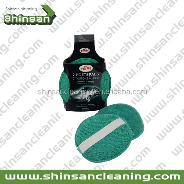 Car Round Wax And Polish Applicator Pad Buy Car Round Wax And Polish