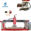 HUALONG stone machinery HKNC-650 5 axis CNC bridge saw Marble Cutting Machine with engraving milling drilling functions