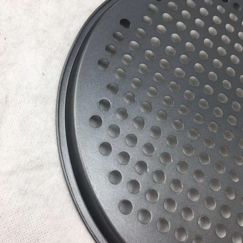 
Pizza pan non stick pizza pan pizza pan with hole BK-D2048 
