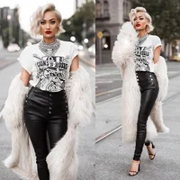 

New Women Winter Faux Fur Coat Women Warm Fake Fur Jacket Winter Outerwear