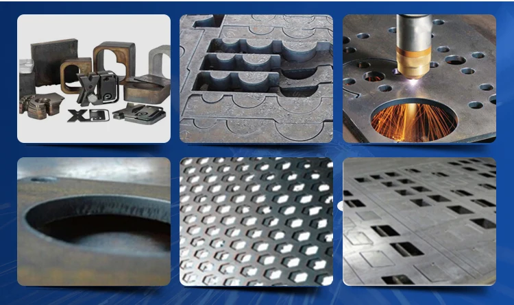 European quality Automatic Plasma Cutter for Mild Steel and Stainless Steel table type/portable cnc plasma cutting machine