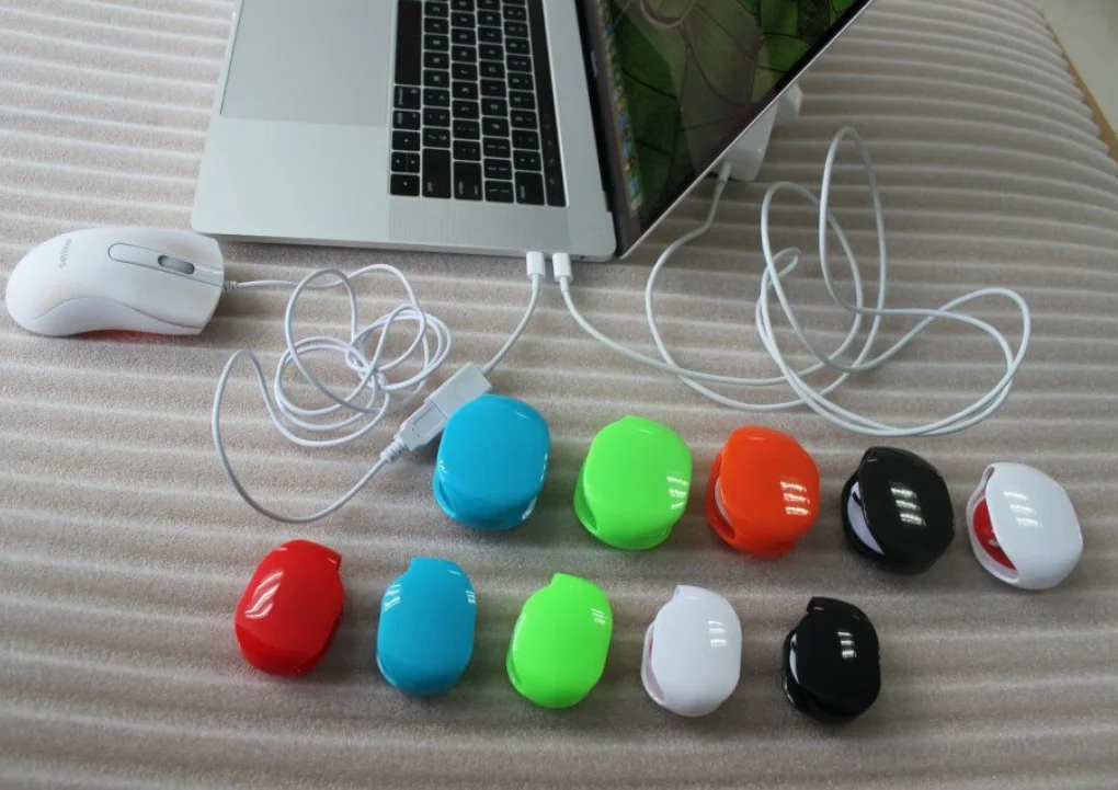 Plastic Custom Automatic Headphone Retractable Cable Reel Winder Buy
