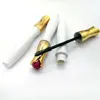 Rose gold mascara tube, white mascara packing container 12ml