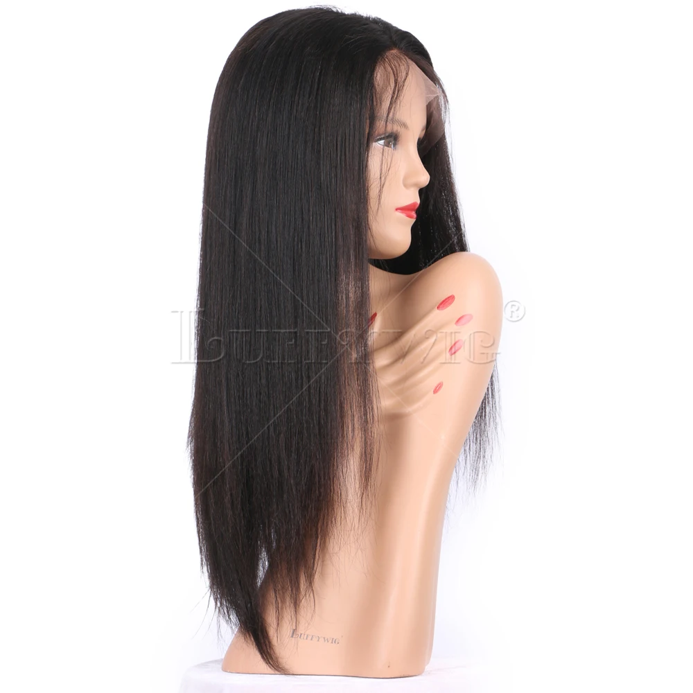 

Man made natural hair wig hot popular human hair lace wig for black women new arrival hair wig, N/a