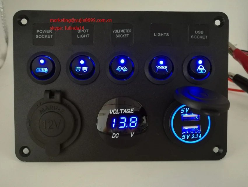 Rocker Switch Label Decal Circuit Panel Sticker Car Marine Boat Truck Instrument Buy Rocker