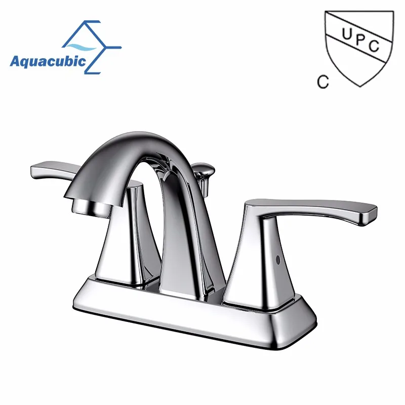 Modern Style Nickel Brushed 4 Inch Bathroom Sink Washing Faucet