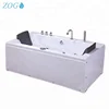 Portable double end rectangular whirlpool spa bath
