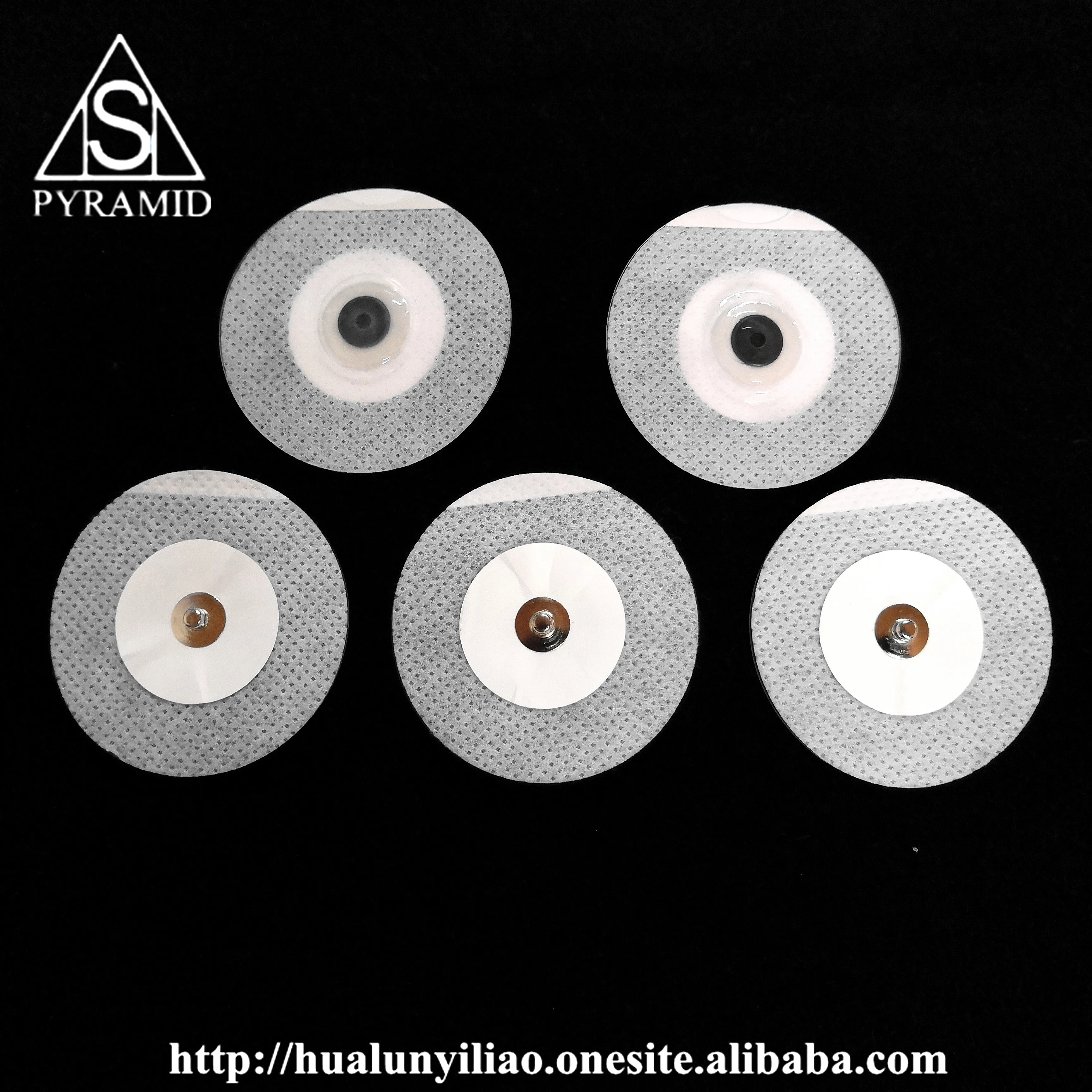 Good Quality Reusable Tens Electrode / Pads Radiolucent Ecg Electrodes