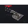 Edge Binder for Zigzag Sewing ring-surface and loose-bottom hemmer folder use Singer Needle Plate