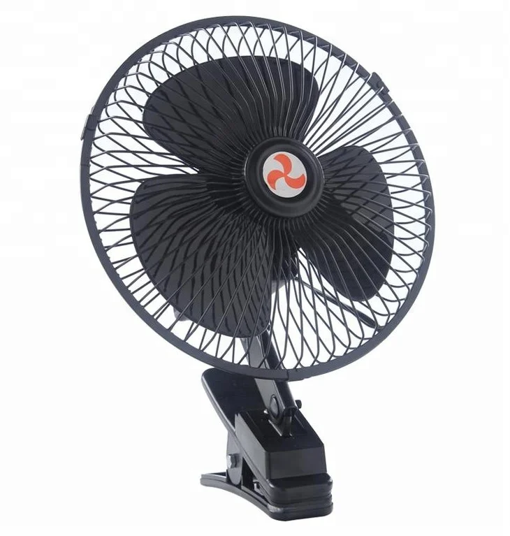 Small Car Cooling Fan Portable Fan For Car Cigarette Lighter Fan 12v