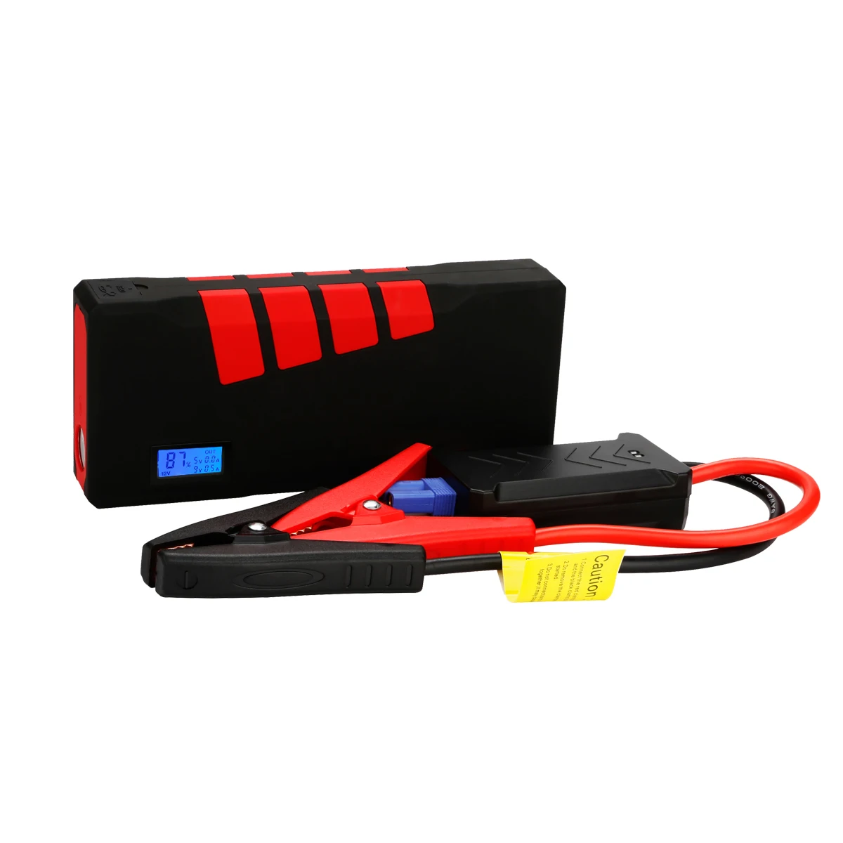 Jump Start With Air Compressor Power Station Portable Multi Function